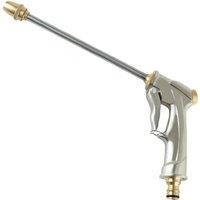 Car High Pressure Cleaning Water Electric Washing Machine Spray Nozzle Water Hose Long Rod Car