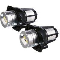 2x LED Angel Eye Halo Ring Marker Light Bulb 20W for BMW E90 E91
