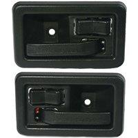 Inside Door Handles Interior Pair Left & Right 55176477AB 55176476AB for 1987-2004 Jeep Wrangler YJ TJ