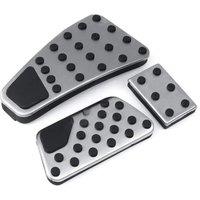 Accelerator Gas Pedal Brake Pedal Cover Foot Pedal Pads Kit for Dodge Ram 2011-2019 1500 2500 3500 5500