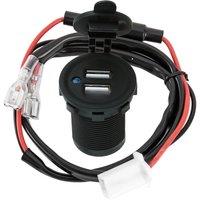 12V Dual Usb Car Cigarette Lighter Socket Splitter Charger Plug Adapter Power