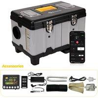 8KW Toolbox Diesel Air Heater AC110/ DC12V/24V With Altitude Mode,Constant temperature Parking Heater For Cars RV camper