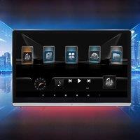 14" HD IPS 4K Car Headrest Monitor Android 12 HDMI OUT Rear Multimedia TV Multifunction Tablet PC 2G+32GB ROM FM HDMI IN Airplay
