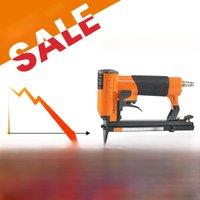 KAMISN KN7116S 22 Gauge 71 Series Pneumatic Upholstery Continuous Firing Stapler Fine Wire Stapler Air Power Nail Gun for Sofa