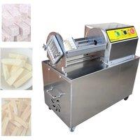 Cucumbers Electric Cassava Crispy Carrot Slicer Chip Cutting Automatic French Fries Cutting Machine