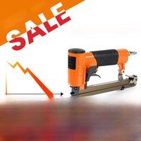 KN1013JS 20 Gauge Continuous Firing Pneumatic Upholstery Staple Gun Improving Work Efficiency Fine Wire Stapler For Woodworking