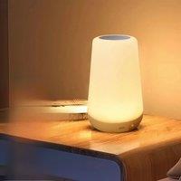 13 Color Changing Night Light RGB Remote Control Touch Dimmable Lamp Portable Table Bedside Lamps USB Rechargeable Night Lamp