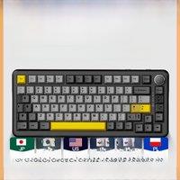 AJAZZ Magnetic Shaft Mechanical Keyboard ak820max Gaming Wired Triple Mode Custom Gaming Magnetic