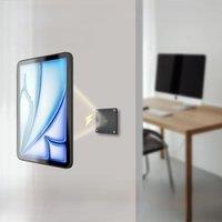 Zilvex iPad wall mount with power iPad Air 2024 M2 11-inch Wall Station Wireless Charging Tablet