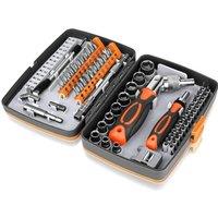 Professional grade magnetic screwdriver set is suitable for mobile phone camera computer daily
