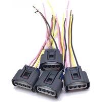 4 x Ignition Coil Female Connector Plug Harness for 02-10 Toyota Camry 2.4L 90919-02244, 90080-19015, 90919-02239, 90980-11885