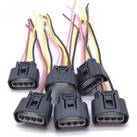 4/6 Pieces Ignition Coil Connector Plug Harness for Volvo S60 S80 V70 XC60 XC70 XC90 OE# 30684245
