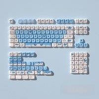 Palworld Chillet Keycaps MOA PBT Keycap Cute Anime Theme Dye Sublimation Key Caps For Cherry Mx Switch Mechanical Keyboard Gamer