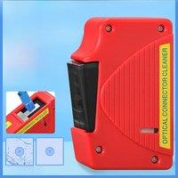 Fiber End Face Cleaning Box SC/FC/LC/ST Connector Cleaner Tools Fiber Wiping Tool Optical Fiber
