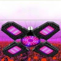 E27/E26 LED Plant Grow Lights Full Spectrum Greenhouse Vegetable Cultivation Lamp For Indoor Flower Seeds Hydroponics Growth Box