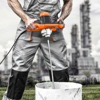 220V Electric Cement Mixer Paint Cement Plaster Mortar Mixing Machine Coating Mixer High Power with