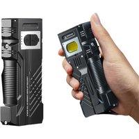 Outdoor strong light zoom long-range ultra-bright flashlight portable rechargeable household LED light lighting emergency light