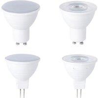 7W 5W LED Bulb GU10 Spot Light MR16 Ceiling Lamp Home Living Room Chandelier Bulbs GU5.3 Bedroom Lighting Cool/Warm White AC220V