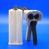 150ml 1:1 Adhesives Dispensing Gun 2K Kit Portable Double Tube Mixing Dispenser Loctite ARALDITE 3M Cartridges AB Glue Gun