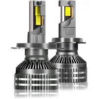 Carlxl H7 Led Canbus Car Headlight High Low Beam Fog Lights H8 H9 H11 H4 H1 9005 9006 HB3 HB4 9012 Bulbs 9054 CSP 6000K