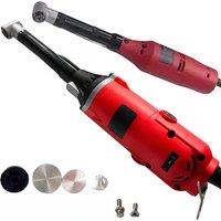 220V 90 Degree Electric Elbow Grinding Machine Jewelry Wood Polishing Engraving Motor Micro Angle Grinder Tile Cleaning Tools