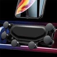 NEW styl Car Phone Holder Universal Gravity Air Vent Mount Clip Support Smartphone For iPhone 14 15