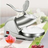 Shaved Ice Machine Strong Powerful For Home&Commercial Use,Steel Ice Crusher With Dual Blades&Lips,Higher Ice Out