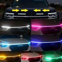 Car Start Up Scanning Daytime Running Lights Through Type Water Proof LED Decorative Lights