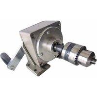 Manual Tapper Hand Crank Tapping Machine High Precision Portable Drilling Threading Machine with Tap