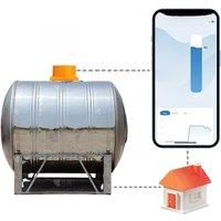 ME201W Smart Home High Accuracy WIFI Remote Ultrasonic Oil Water Tank Level Meter Sensor Wireless Water Level Sensors