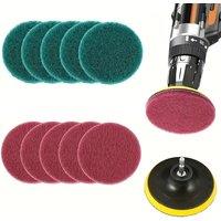 Electric Drill Brush Kit Electric Cleaning Brush Tool for Car Tile Bathroom Brush Bathroom Kitchen Plastic Scrubber Brushes
