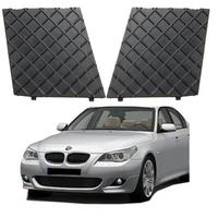Car Front Bumper Lower Mesh Grill Plate Trim Cover for E60 E61 M 51117897186 51117897184 Bumper Cover