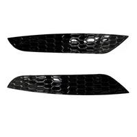 1Pair Rear Bar Honeycomb Tail Fog Light Cover Trim Styling for VW Golf 6 Rear Bumper Reflector