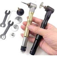 90 Elbow Compact Mill Grinder Mold Trimming Polishing Handle Engraving Machine Set Kit Multipurpose Polishing Device