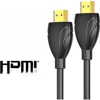 Micflip 8K HDMI 2.1 Cable High Speed 48Gbps HDMI Braided Cord-8K60Hz 4K120Hz Compatible for PS5/PS4/X-Box/Roku TV/HDTV/Blu-ray