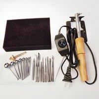 Fabric Flower Ironing Machine Ironing Ironing Tool Set Flower Making Tools DIY Adjustable Temperature Ball Spatula (EU Plugs)