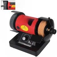 150W Mini Multi-function Desktop Sander Knife Sharpener Engraving Pen Wood Carving Jade Polishing