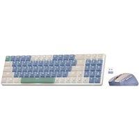Redragon BS8772 Wireless Keyboard and Mouse Combo,78 Keys 2.4Ghz Wireless Low-Profile Mechanical