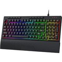 Redragon K515 Shiva RGB Membrane Gaming 98 Keys Mechanical Detachable Wrist Rest Smooth Linear Switch Keyboard