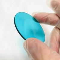 Diameter 140mm Round 2mm Thickness Blue Filter Glass BG38