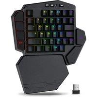 Redragon K585 PRO Wireless 42 Keys Hot-Swappable 3-Mode One-Handed Mechanical Gaming Wrist Support