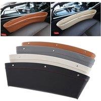 1 PCS Car Organizer Storage Car Seat Slit Gap Pocket Multifunctional Driver Seat Catcher Cup Holder