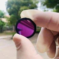 Size M12.7 With Frame 460nm 10nm OD4 70% T Narrow Bandpass Filter Glass