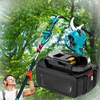 BL1860 For Makita 18V Lithium Battery BL1850 BL1830 Charger Power Tool Rechargeable LED BL1840 Battery Electric Garden Scissors