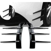 Universal Car Side Wing Leaf Panel Front Bumper Air Intake Air Knife Exterior Decal Modification Wheel Eyebrow Fender Accessorie