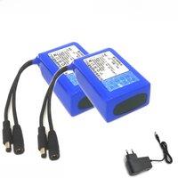 8000mAh battery pack 12V lithium battery For LED light strip instrument Monitoring equipment Speaker outdoor night 100*60*29m