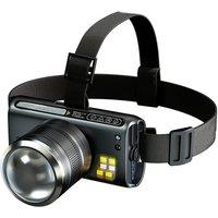 Outdoor Zoom Sensor Headlight Head-Mounted Long-Distance Bright Light Waterproof Work Fishing Light ?????? ???????? ???? ????