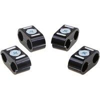 Brake Throttle Cable Clips Clamp Dual Wire Line Separator for Sportster 883 1200 Dyna Softail Street