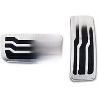 Stainless Steel Car Pedals for Ford Ranger Everest 2015-2020 Accelerator Fuel Gas Brake Pedal Cover Antiskid Pad,2PCS