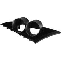 52MM Car Glossy Black Gauge Pod Dash Mount Twin Gauge Meters Holder for Ford Falcon BA BF 2002-2011